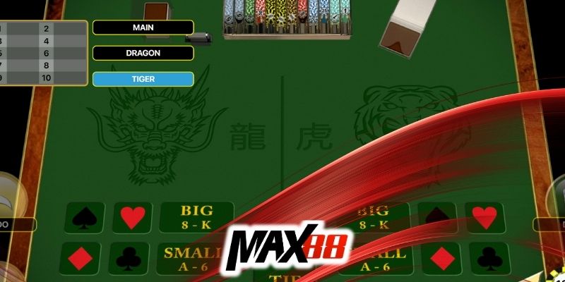 Chơi rồng hổ online tại Max88