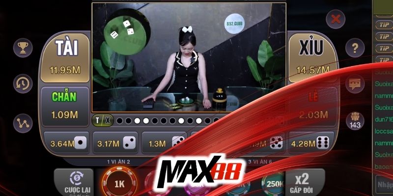 Tài xỉu Max88 - Thông tin cơ bản